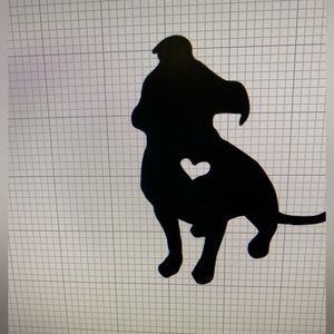 Dog decal